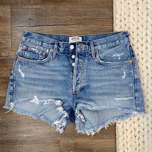 AGOLDE Parker Vintage Cut Off Short in Swapmeet